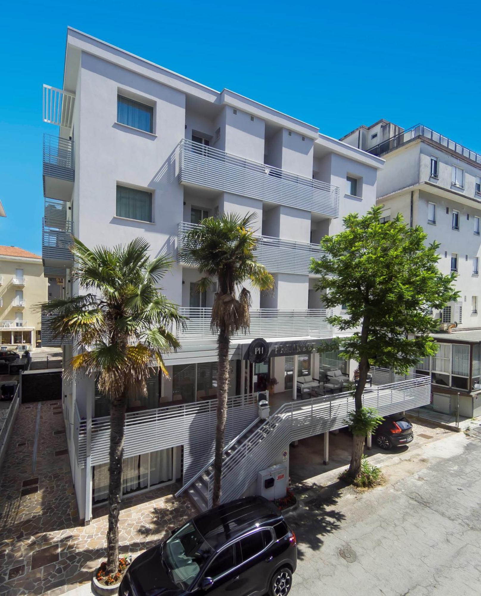 B&B Primrose Residence Hotel Rimini Eksteriør bilde