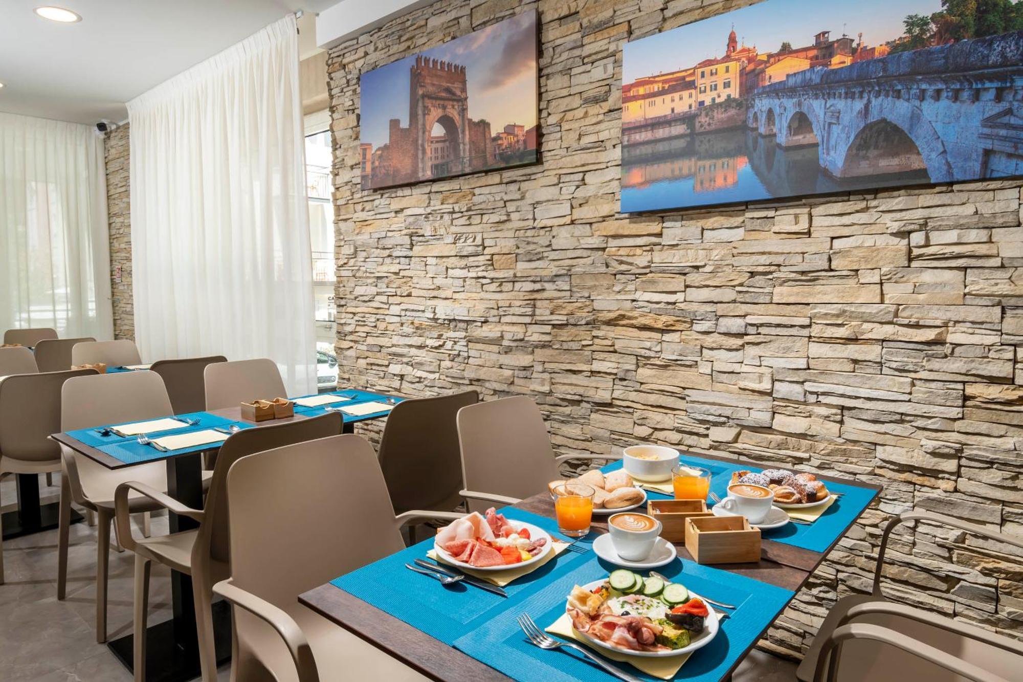 B&B Primrose Residence Hotel Rimini Eksteriør bilde